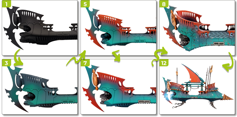 Drukhari Hovercraft - Advanced Painting Tutorial